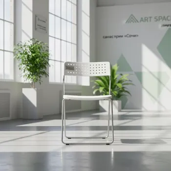 Аренда Стул Гунде белый в санатории «Сочи» — ART SPACE