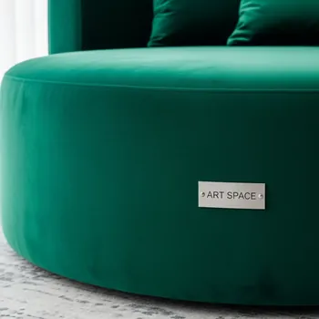 Аренда Пуф большой бархатный зеленый Норман 315 в отеле Hyatt Regency Sochi — ART SPACE