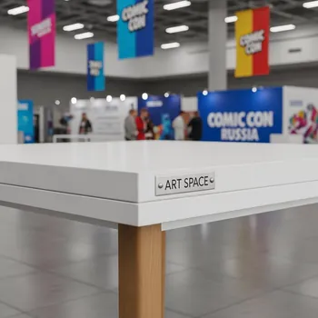 Аренда Стол Лидер 21 белый шампань 800х800 в банкетном зале «Дельфин» — ART SPACE