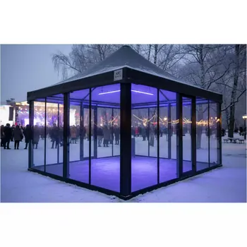 Аренда Пагода Лондон остекленная 5х5 в парке «Ривьера» — ART SPACE