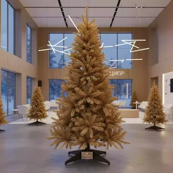 Аренда Ёлка искусственная золотая 150 см в Karat Resort — ART SPACE