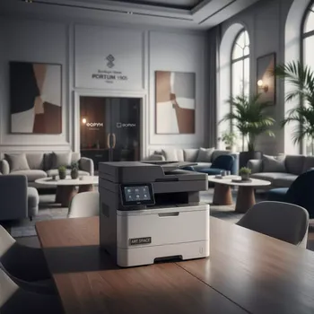 Аренда МФУ Konica Minolta bizhub 308e в Boutique Hotel PORTUM 1905 — ART SPACE