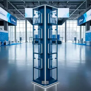 Аренда Буклетница напольная А4 9 карманов в Маринс Парк Отеле — ART SPACE