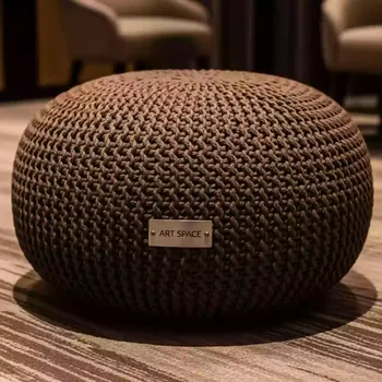 Аренда Пуф плетеный YH S4543W 2 brown в Mercure Сочи Центр — ART SPACE