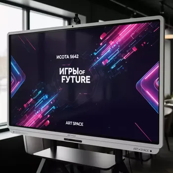 Аренда Доска интерактивная IQBoard DVT TN092 в ресторане «Высота 5642» — ART SPACE