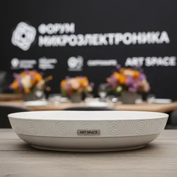 Аренда Блюдо овальное Steelite Spyro 200 мм в ресторане «Сыроварня» — ART SPACE