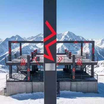 Аренда Плоттерная пленка Oracal 641 31 на площадке Rosa Peak (2320м) — ART SPACE