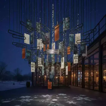 Аренда Ригель для календаря 250 мм 100 черных в ресторане «Магадан» — ART SPACE
