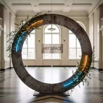 Аренда Арка круглая разборная из металла в санатории «Металлург» — ART SPACE