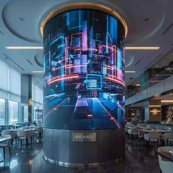 Аренда Светодиодный экран Visualeader TO3.9 Kinglight Standard CE в ресторане «Brunello» — ART SPACE