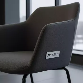 Аренда Стул Lime темно серый графит муар в МФК «Горный» — ART SPACE