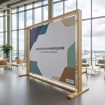 Аренда Пресс волл тип XL в зале «Чайка» (Морпорт) — ART SPACE
