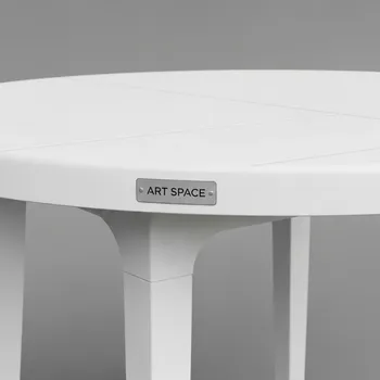 Аренда Стол пластиковый обеденный Ikon белый Сочи — ART SPACE