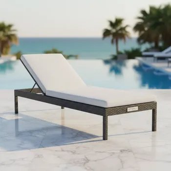 Аренда Шезлонг лежак плетеный Key West в Karat Resort — ART SPACE