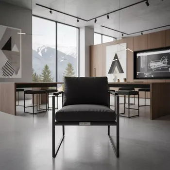 Аренда Кресло Loft черный на курорте «Газпром» (Альпика) — ART SPACE