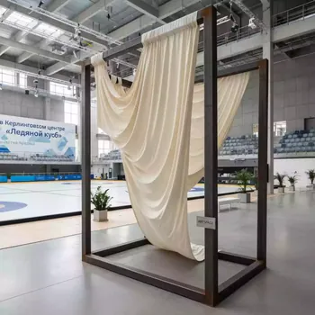 Аренда Ткань молочная 1 м в Керлинговом центре «Ледяной куб» — ART SPACE