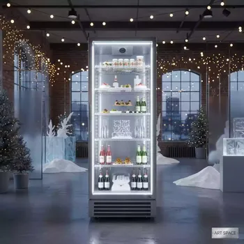 Аренда Шкаф холодильный Tefcold FSC1380 372 л 595х640х1980 мм в Omega Sirius — ART SPACE