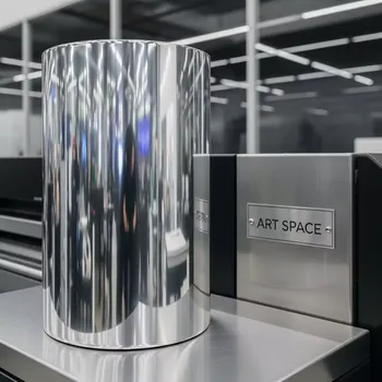Аренда Фольга для термопереноса T Foil M20 Metallic Silver серебряная 0,3x25 м в отеле Radisson Lazurnaya — ART SPACE