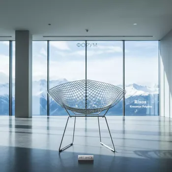 Аренда Стул Bertoia белый в Rixos Krasnaya Polyana — ART SPACE