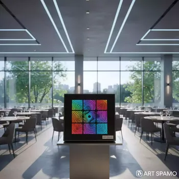 Аренда Матрица 25 пиксельная для анимации Matrix 5x5 RGB в ресторане «Sanremo» — ART SPACE