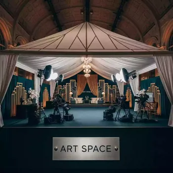 Аренда Шатер классический большой 20х25 м в зале «Чайка» (Морпорт) — ART SPACE