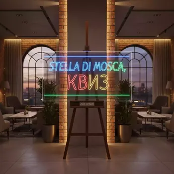 Аренда Доска LED флеш панель для ярких надписей в Stella di Mosca — ART SPACE