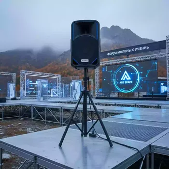 Аренда Акустическая система Turbosound IQ 15 на площадке Rosa Peak (2320м) — ART SPACE