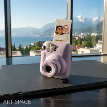 Фотоаппараты мгновенной печати Fujifilm Instax Mini. Размер снимка: 62x46 мм.