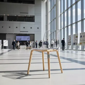 Аренда Стул прозрачный X Treme S Wox Beech Wood в МФК «Горный» — ART SPACE