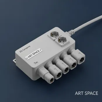 Аренда Фильтр сетевой ZIS Company PILOT mini 7 м 4 розетки светло серого в Novotel Resort — ART SPACE