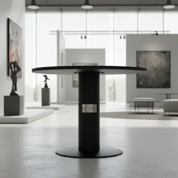 Аренда Стол Expo black диаметр 70 в комплексе Sea Galaxy — ART SPACE