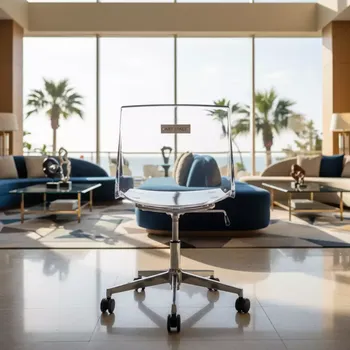 Аренда Кресло прозрачное с регулировкой высоты Gliss в Swissôtel Resort Sochi Kamelia — ART SPACE