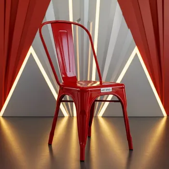 Аренда Стул Tolix красный глянцевый в Imeretinskiy Hotel — ART SPACE