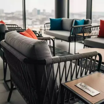 Аренда Комплект лаунж мебели Elba Rope в Cosmos Sochi Hotel — ART SPACE