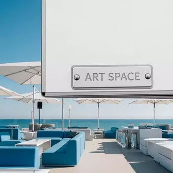 Аренда Зонт 3х3 м Classic в пляжном клубе Del Mar — ART SPACE