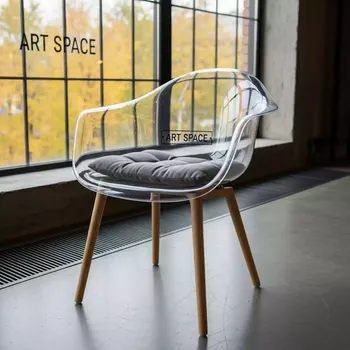 Аренда Кресло Natural Miss B Antishock прозрачное с подушкой в ресторане «Плакучая Ива» — ART SPACE