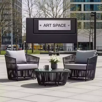 Аренда Комплект мебели плетеной Titulo в санатории «Металлург» — ART SPACE