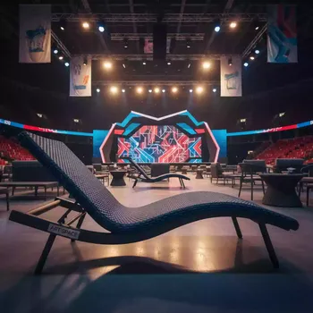 Аренда Шезлонг Мальта 2 из искусственного ротанга в Red Arena — ART SPACE