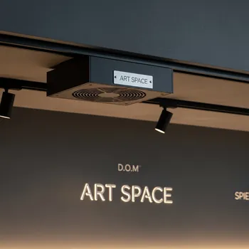 Аренда Блок питания для магнитного трека NEODECO Slim Magnetic скрытый монтаж в ресторане «D.O.M» — ART SPACE