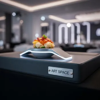Аренда Тарелочка для комплимента Porland тёмно серая в Green Flow Hotel — ART SPACE
