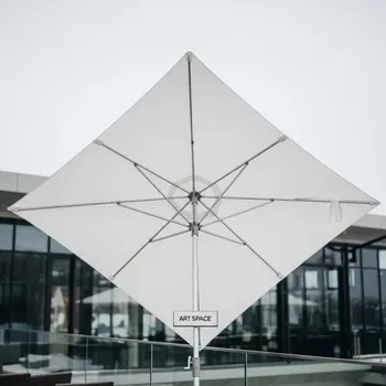 Аренда Зонт профессиональный Lido Starwhite 2,1х2,1 м в ресторане «Баран-Рапан» — ART SPACE