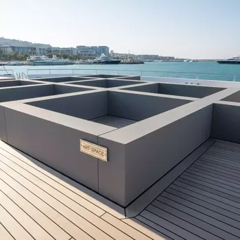 Аренда Бордюр садовый Prosperplast Palisada 6 см 405 м серый на VIP-яхте (Имеретинский порт) — ART SPACE
