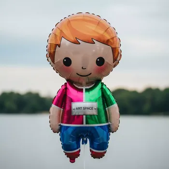 Аренда Шар фольгированный ребенок мальчик № 1 на Имеретинской набережной — ART SPACE