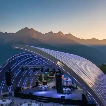 Аренда Крыша арочная Arc roof 8х6 м в Rixos Krasnaya Polyana — ART SPACE