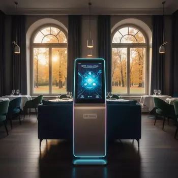 Аренда Сенсорный киоск Axe Tech Aura Premium 2.0 в ресторане «Voda» — ART SPACE