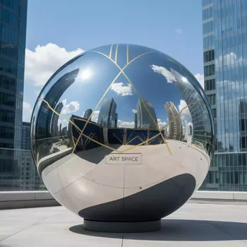 Аренда Шар декоративный 150 см серебро в Alpha Sirius — ART SPACE