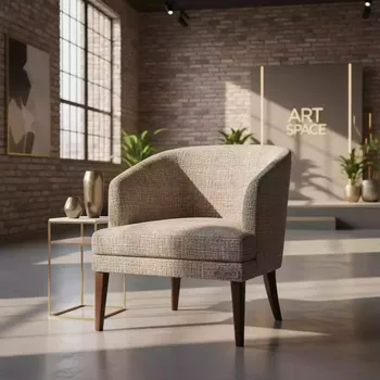 Аренда Полукресло Fendi рогожка Melange 612 венге в Delta Sirius — ART SPACE