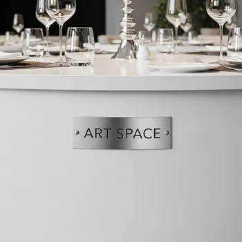 Аренда Стол фуршетный белый круглый диаметр 180 см в ресторане «Sanremo» — ART SPACE