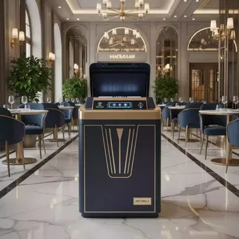 Аренда Шредер уничтожитель Ideal Shredcat 8283 CC 4х10 мм в ресторане «Магеллан» — ART SPACE