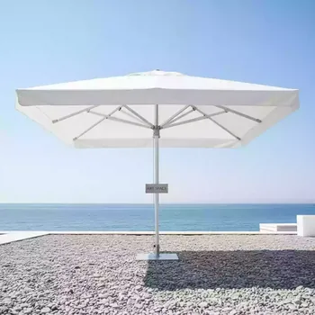 Аренда Зонт Astro Starwhite 2,9х2,9 м на пляже «Маяк» — ART SPACE